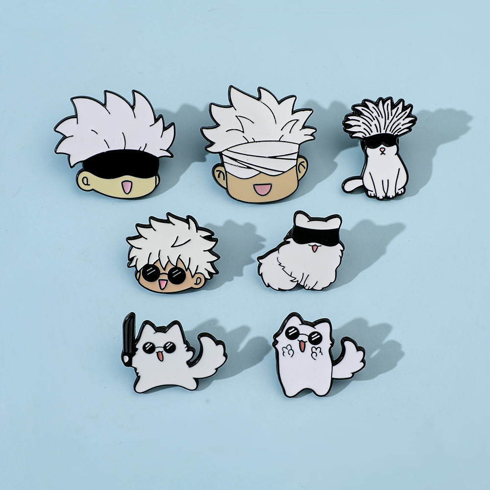 Lapel Pin Enamel - Jujutsu Kaisen Enamel Pin Cartoon Anime