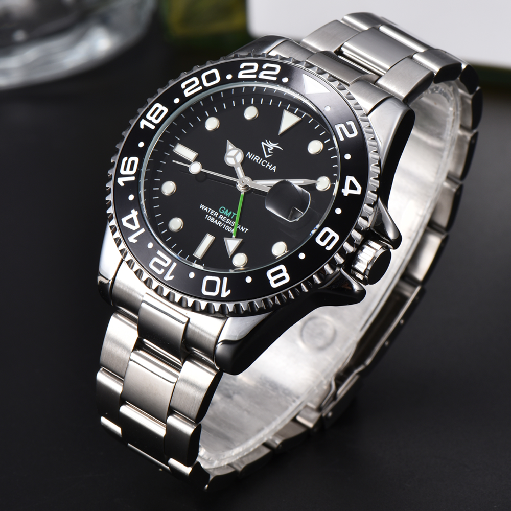 Men Accessories Brand - Luxury Origina Brand GMT Watches For