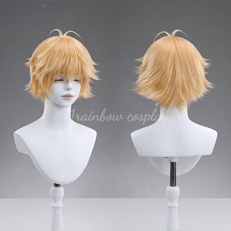 Men'S Accessories For Christmas - 71rainbow Cosplay Anime Denji Cosplay Wig