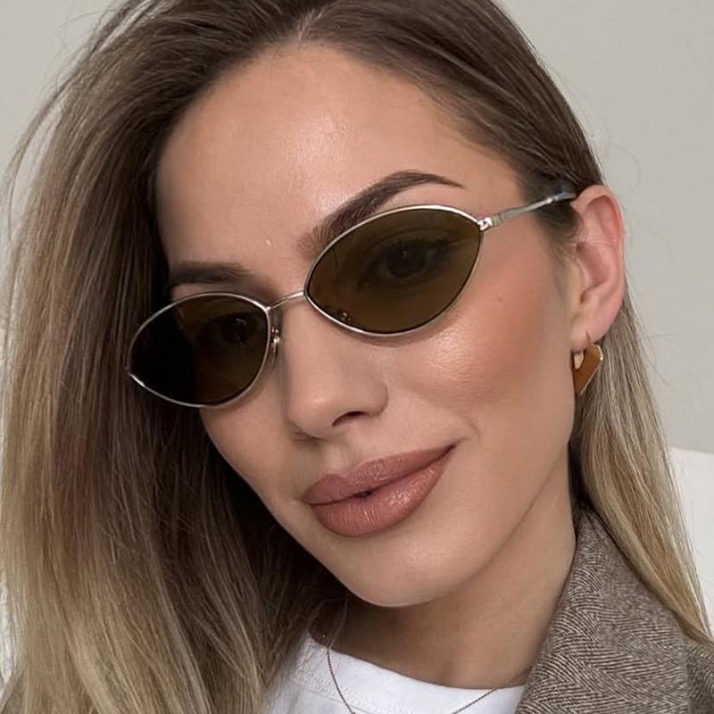 Men'S Accessories Glasses - Retro Cat eye Woman Sunglasses for
