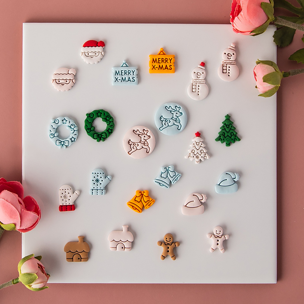 Christmas Series Polymer Clay  - Men Accessories Earrings recension och pris