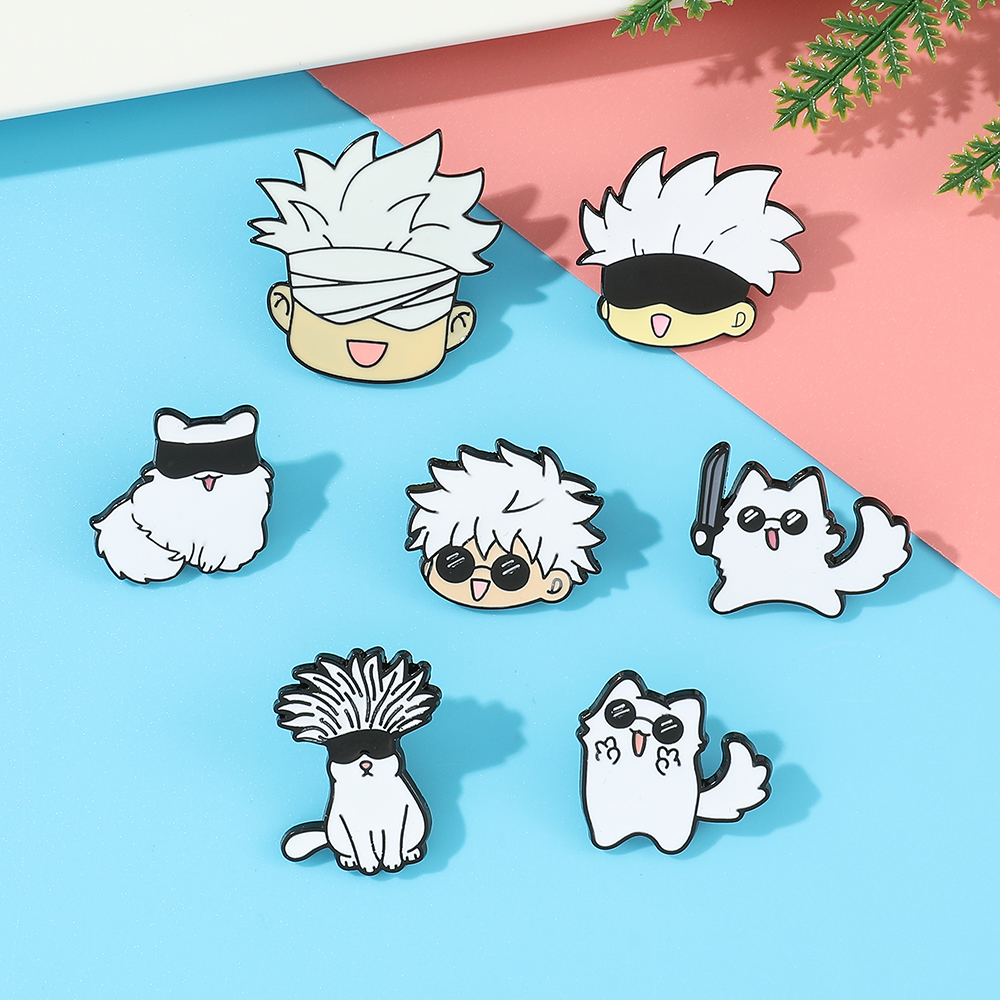 Jujutsu Kaisen Enamel Pin Cart - Lapel Pin Enamel recension och pris