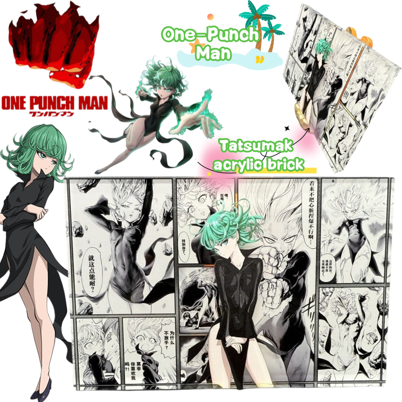One-Punch Man Tatsumak Acrylic - Men Accessories Brand recension och pris