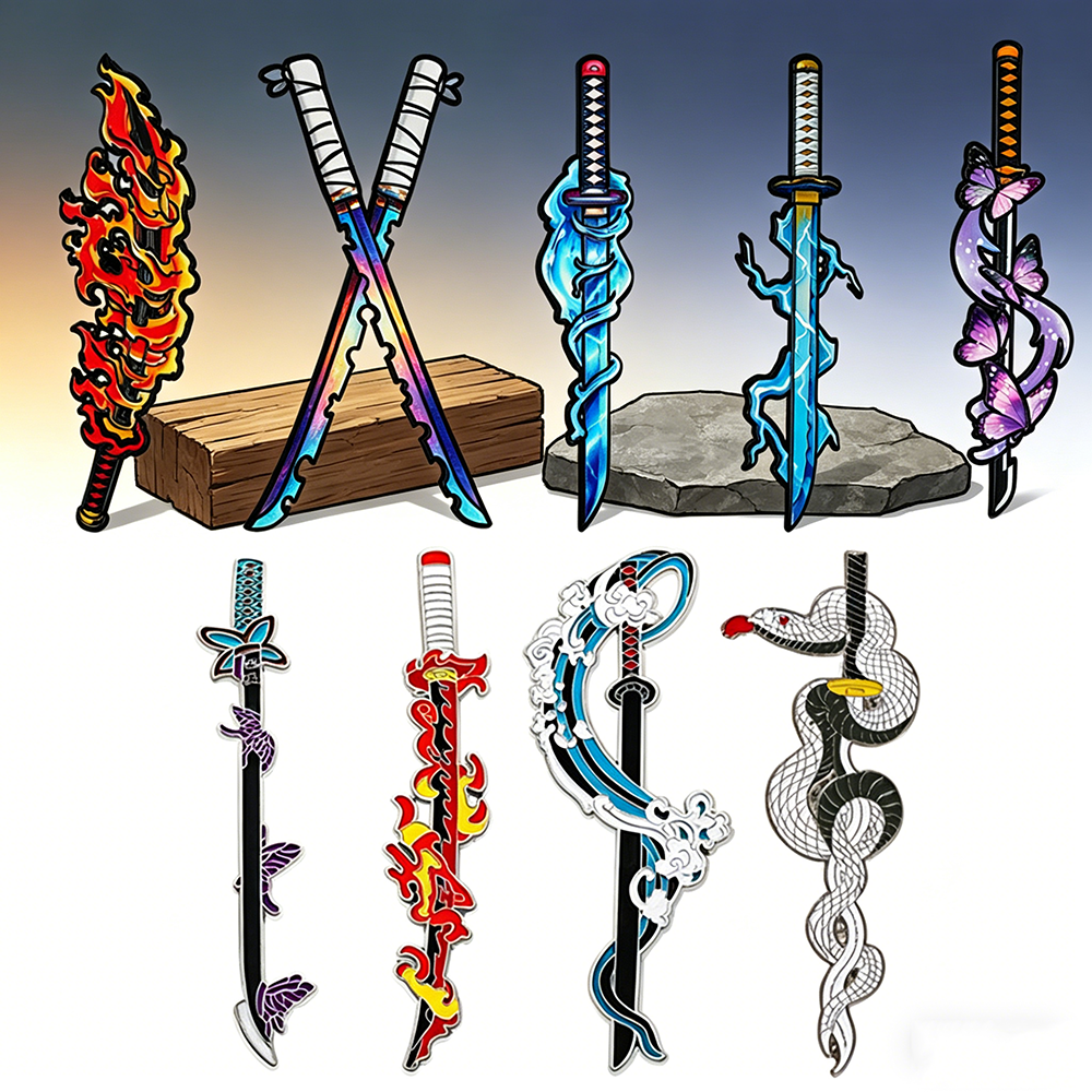 Demon Slayer Nichirin Sword En - Lapel Pin Enamel recension och pris