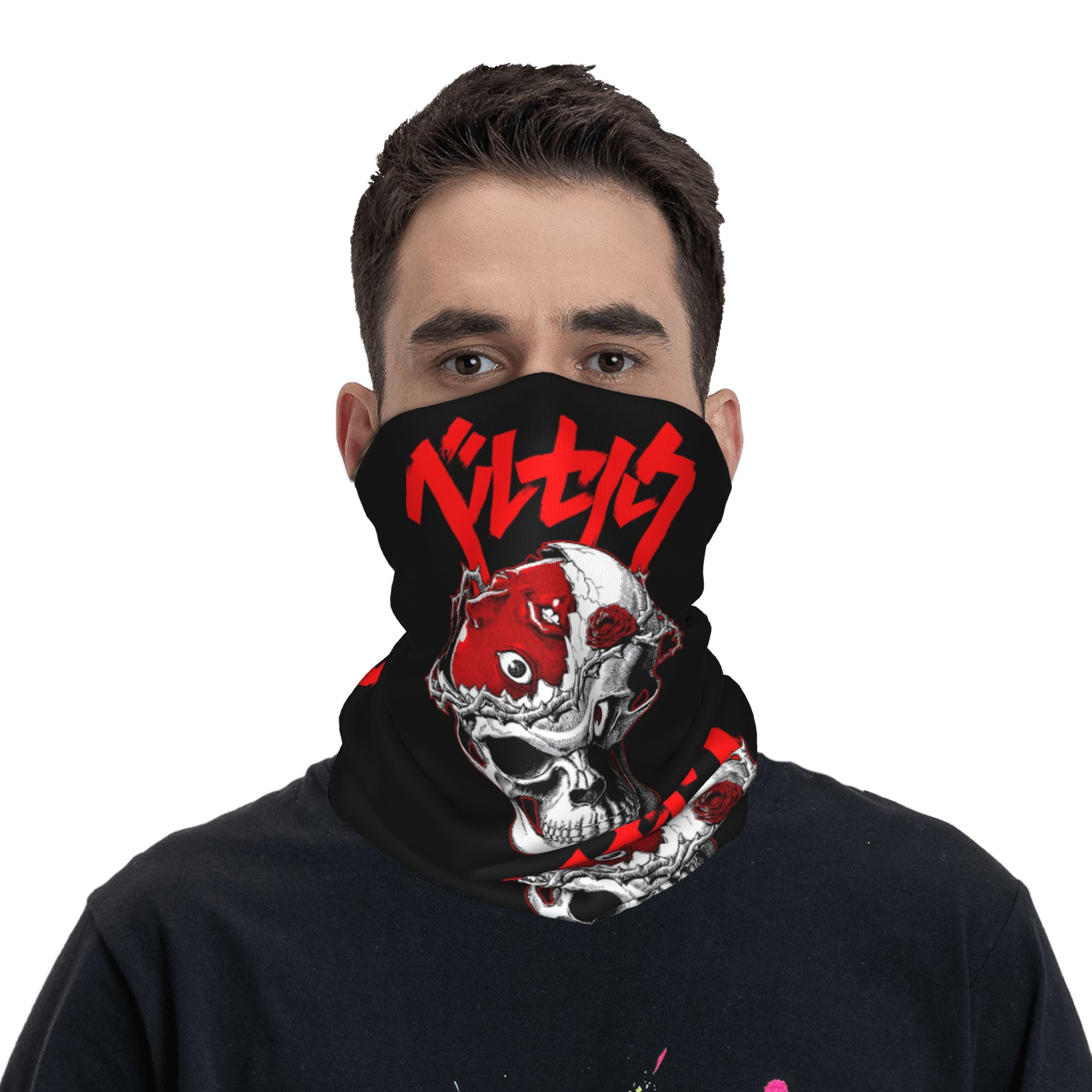 Custom B-Berserks Neck Gaiter  - Men Accessories Brand recension och pris