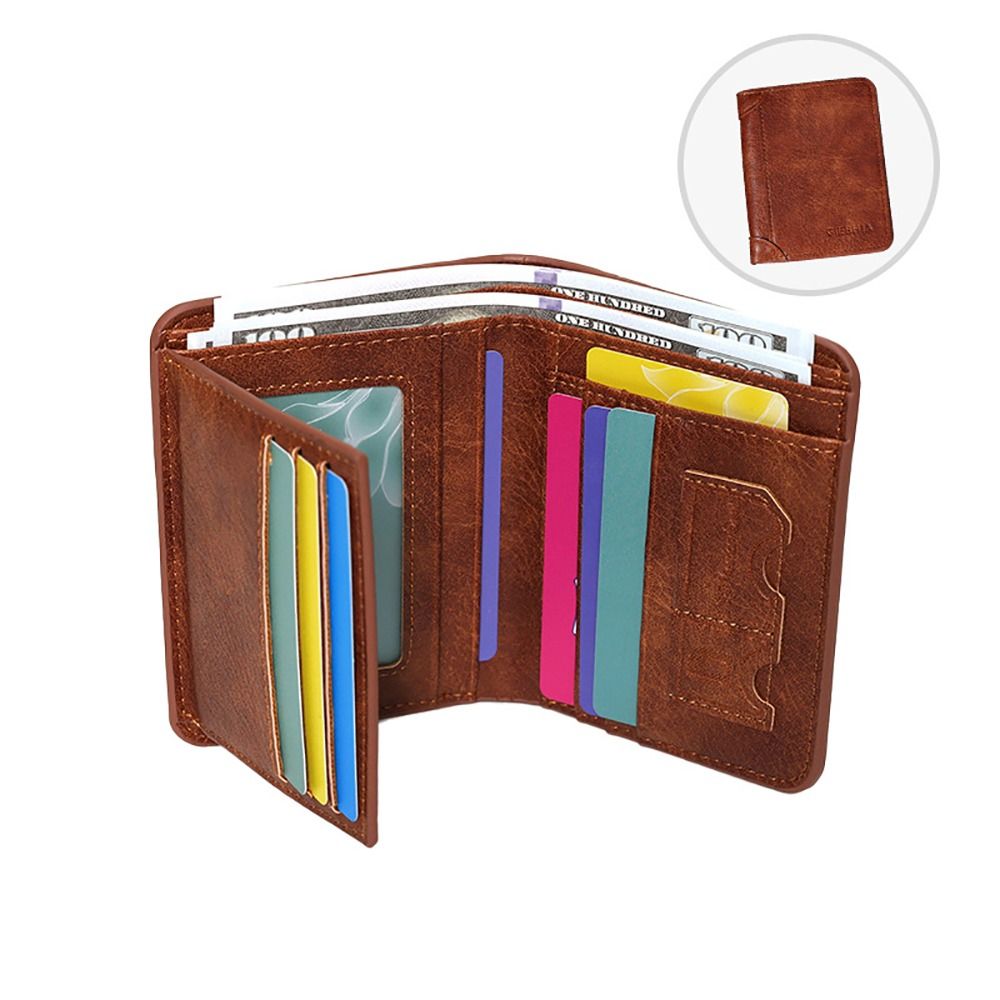 1PC New PU Leather Men Wallet  - Money Clip Slim recension och pris