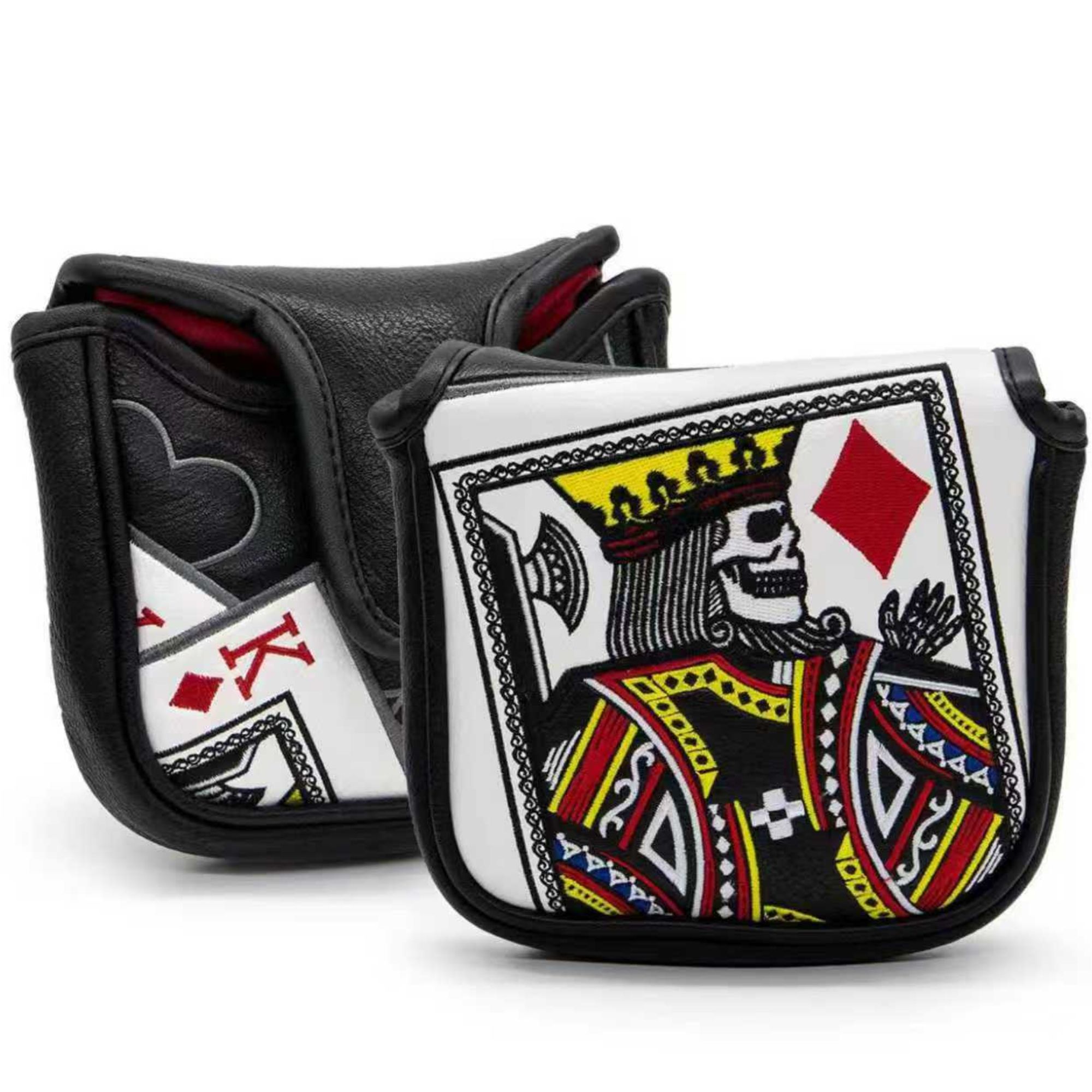 King Of Hearts Embroidered Mal - Men Accessories Gift recension och pris