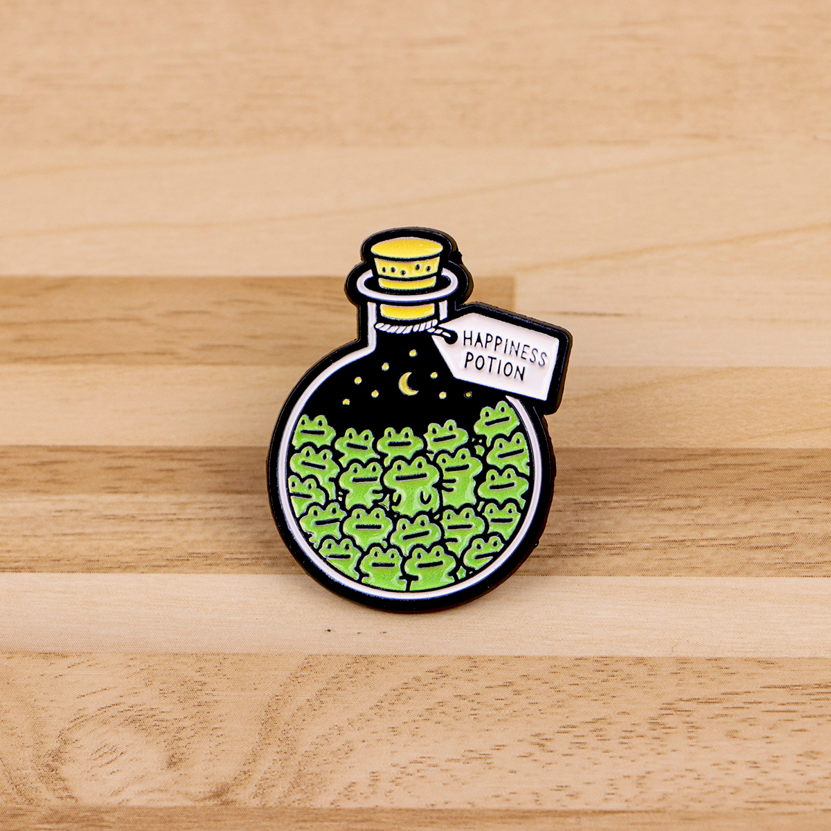 Animals Frogs Dog Monkey Ename - Lapel Pin Enamel recension och pris
