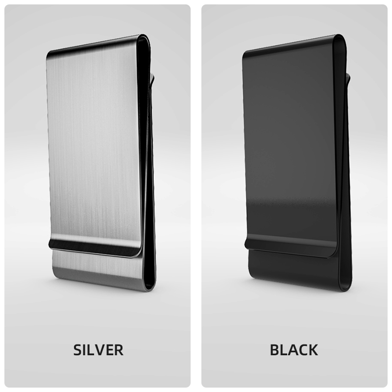 QOONG Stainless Steel Slim Dou - Money Clip Slim recension och pris
