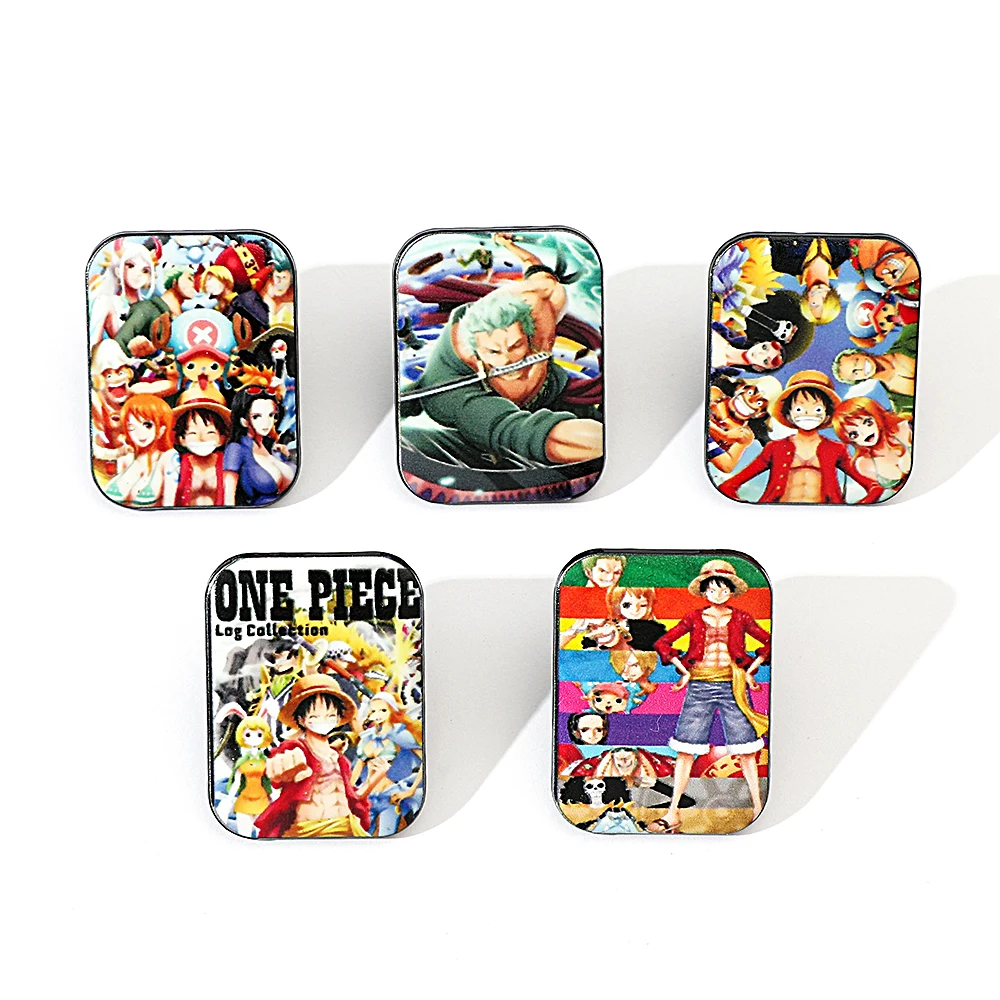 5 Pcs Creative Anime Brooch Un - Lapel Pin Enamel recension och pris