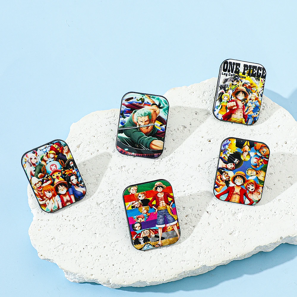 5 Pcs Creative Anime Brooch Un - Lapel Pin Enamel recension och pris