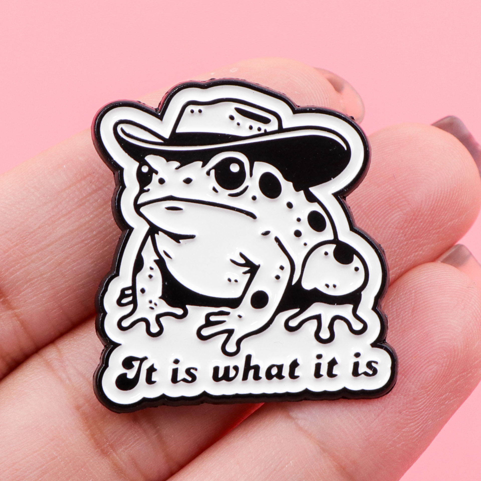 Cartoon Frog Brooch Pin Badge  - Lapel Pin Enamel recension och pris