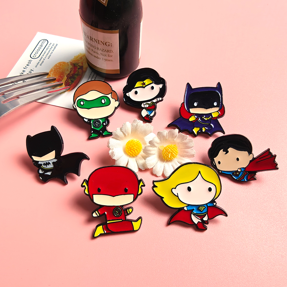 7pcs Cartoon Anime Enamel Lape - Lapel Pin Enamel recension och pris