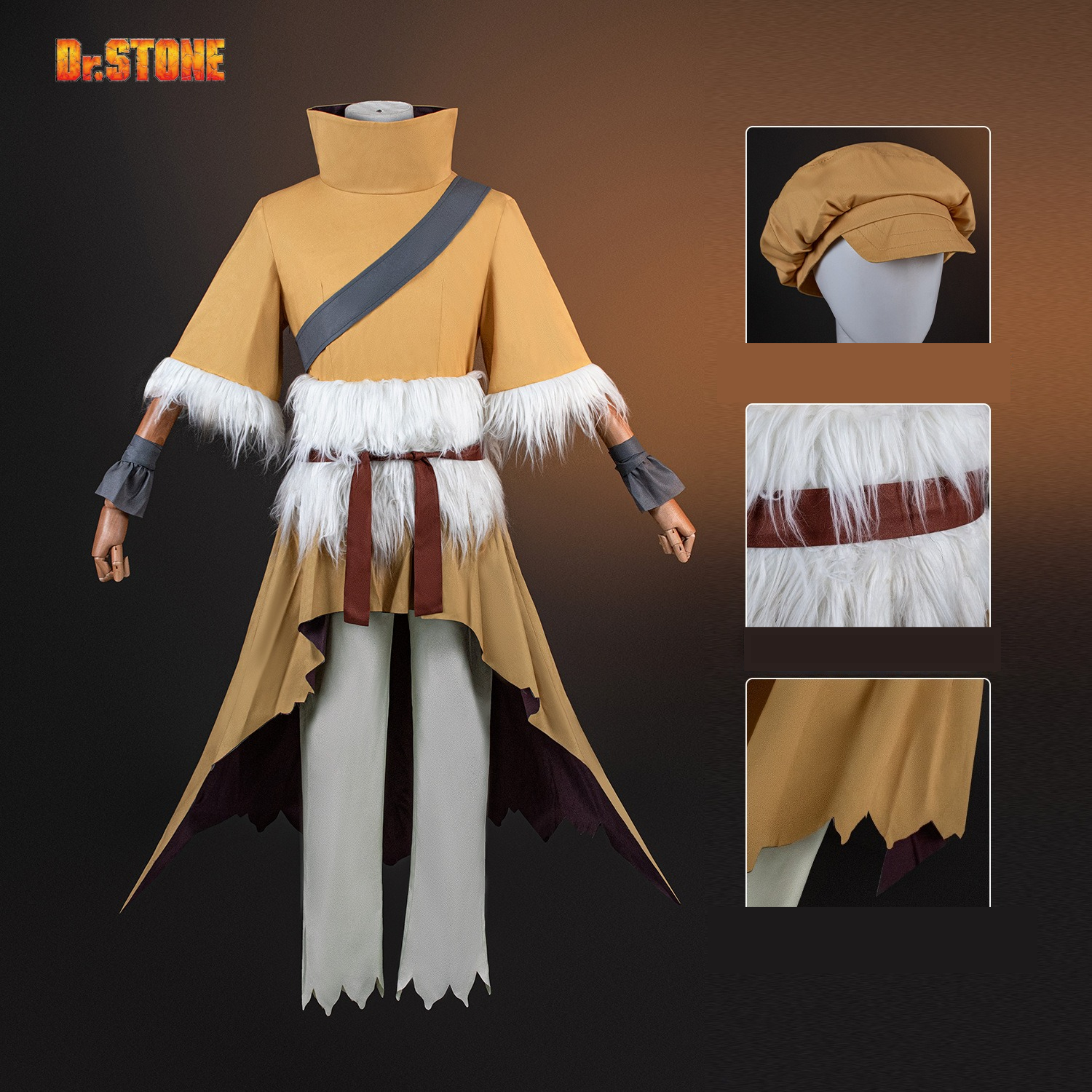 Dr. STONE Cosplay Costume Five - Men'S Accessories For Christmas recension och pris