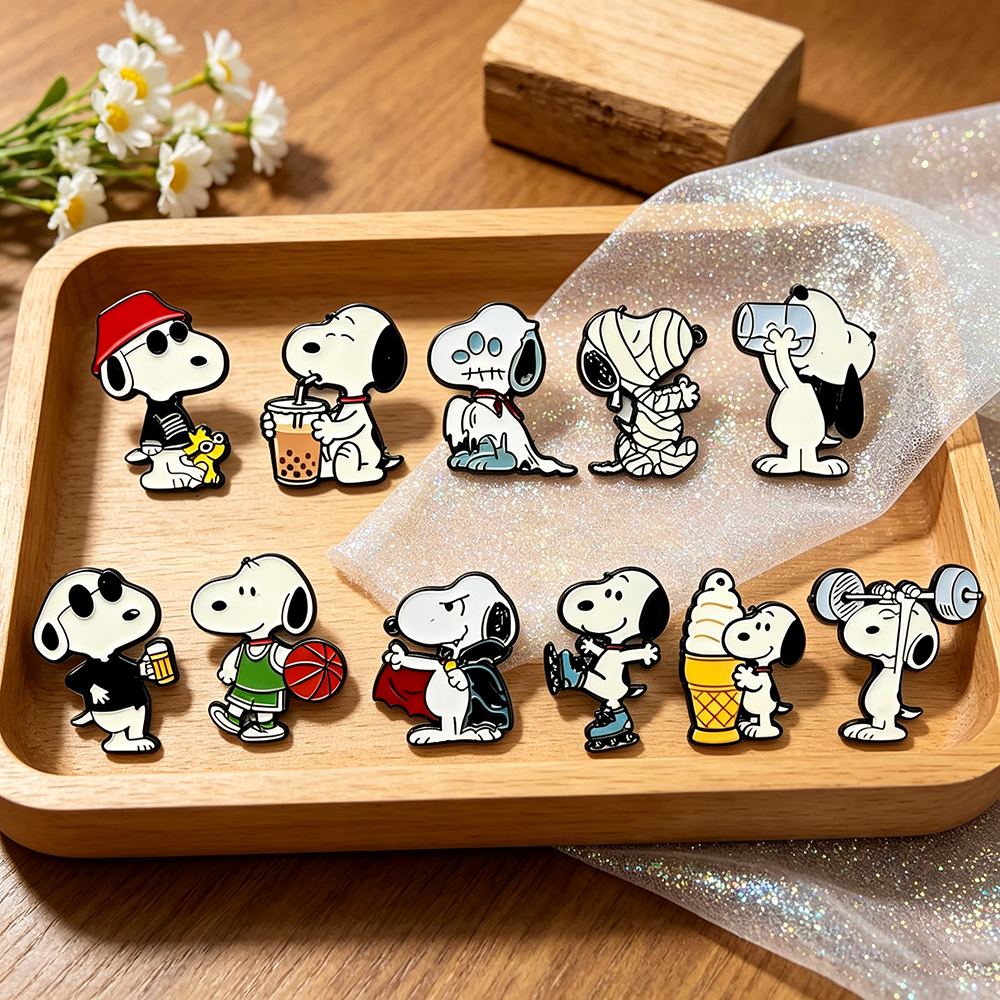 8/10/11pcs Puppy Dog Enamel Pi - Lapel Pin Enamel recension och pris