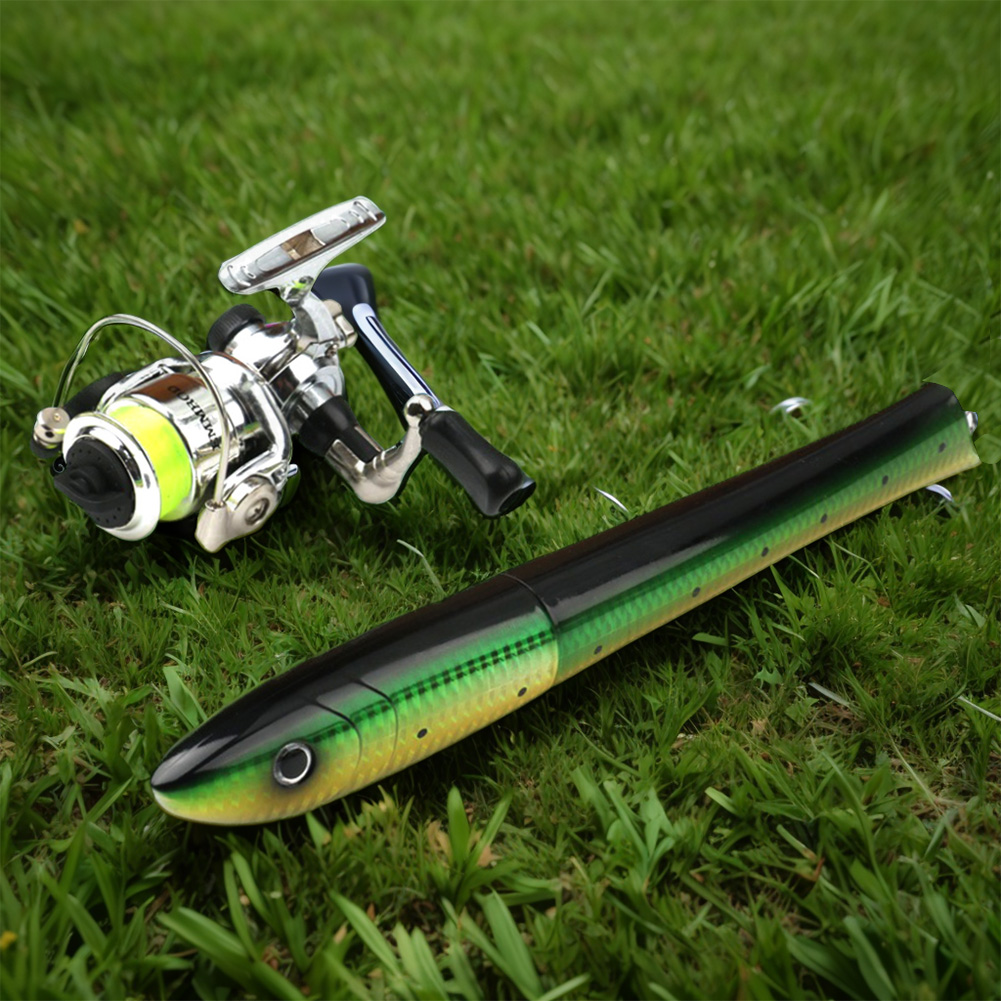 Portable Fish Shaped Fishing R - Men Accessories Combo Gift recension och pris