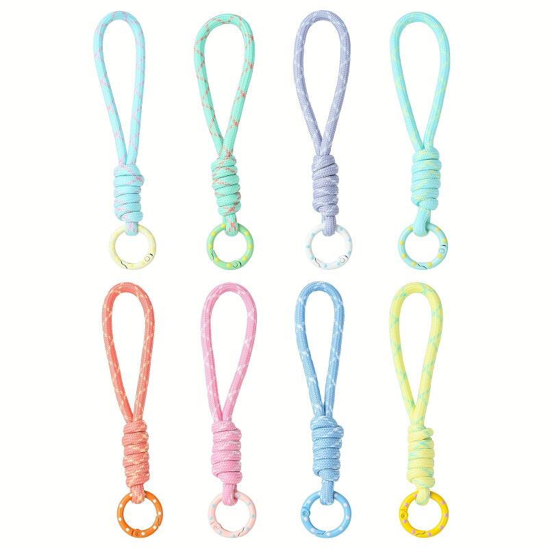 2~5pcs Colorful Braided Keycha - Men'S Accessories Holder recension och pris