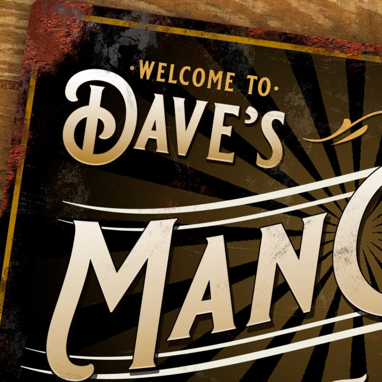 Custom Personalised Vintage Ma - Men'S Accessories Office recension och pris