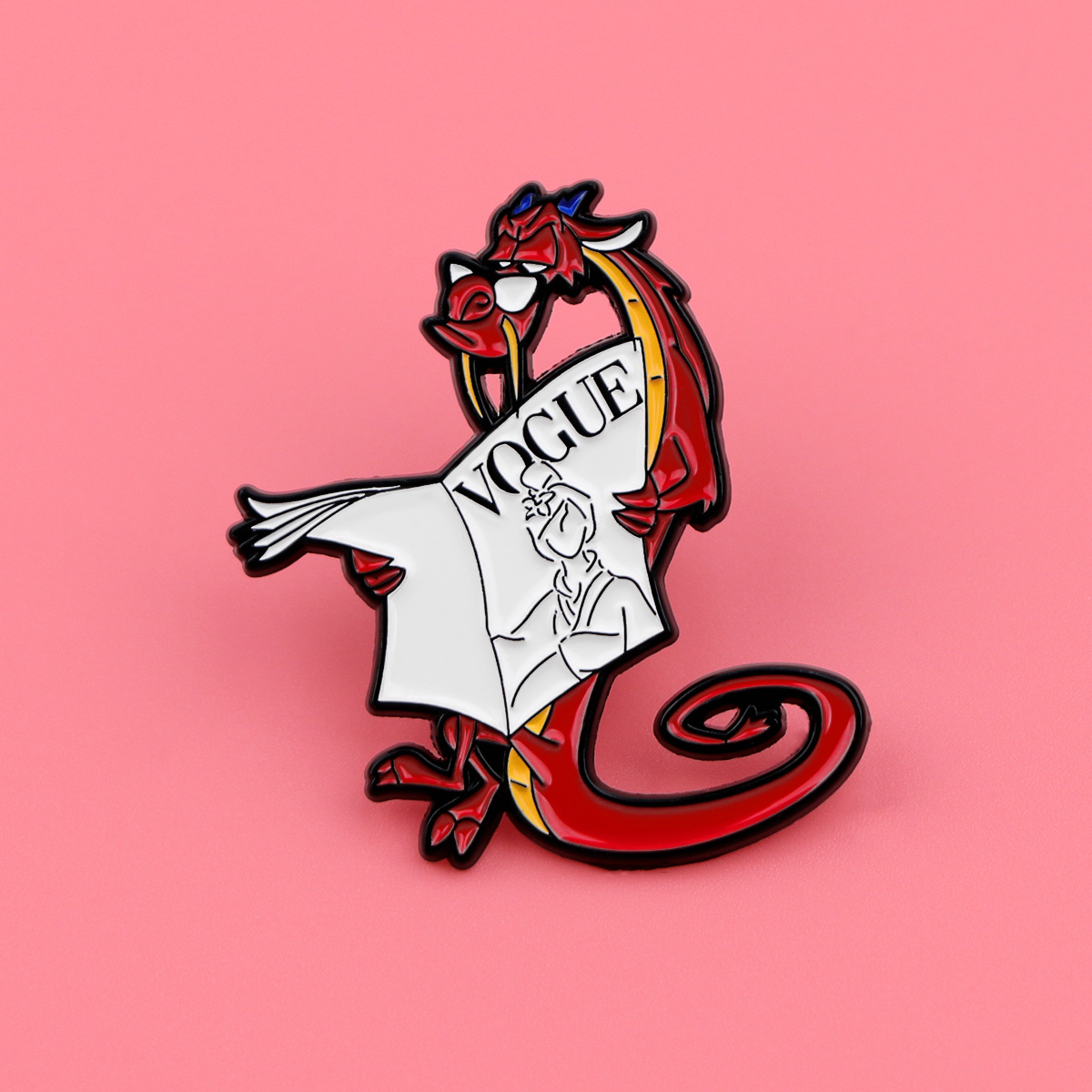 Fashion Alloy Brooch Enamel Pi - Lapel Pin Enamel recension och pris