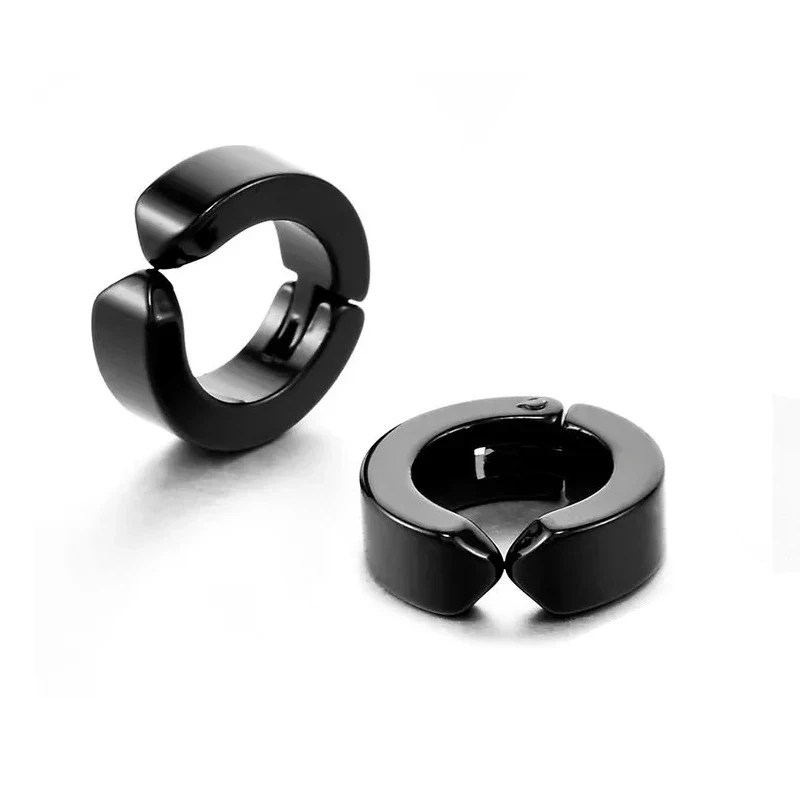 1/2/3/4/5/6pairs Earrings Stai - Men Accessories Earrings recension och pris