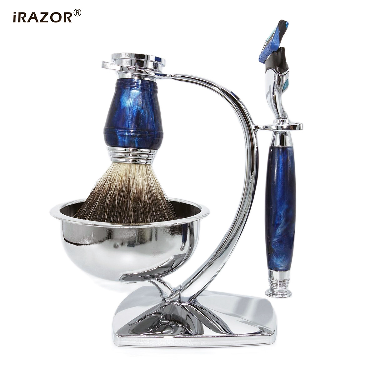 iRAZOR Royalblue 5-Layer Fusio - Men Accessories Combo Gift recension och pris