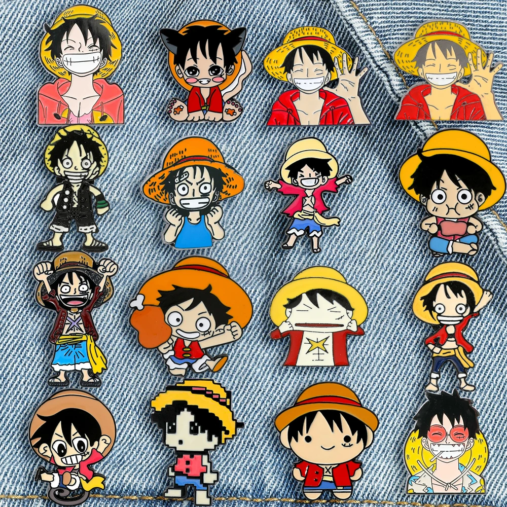16 Pcs Cartoon Character Brooc - Lapel Pin Enamel recension och pris
