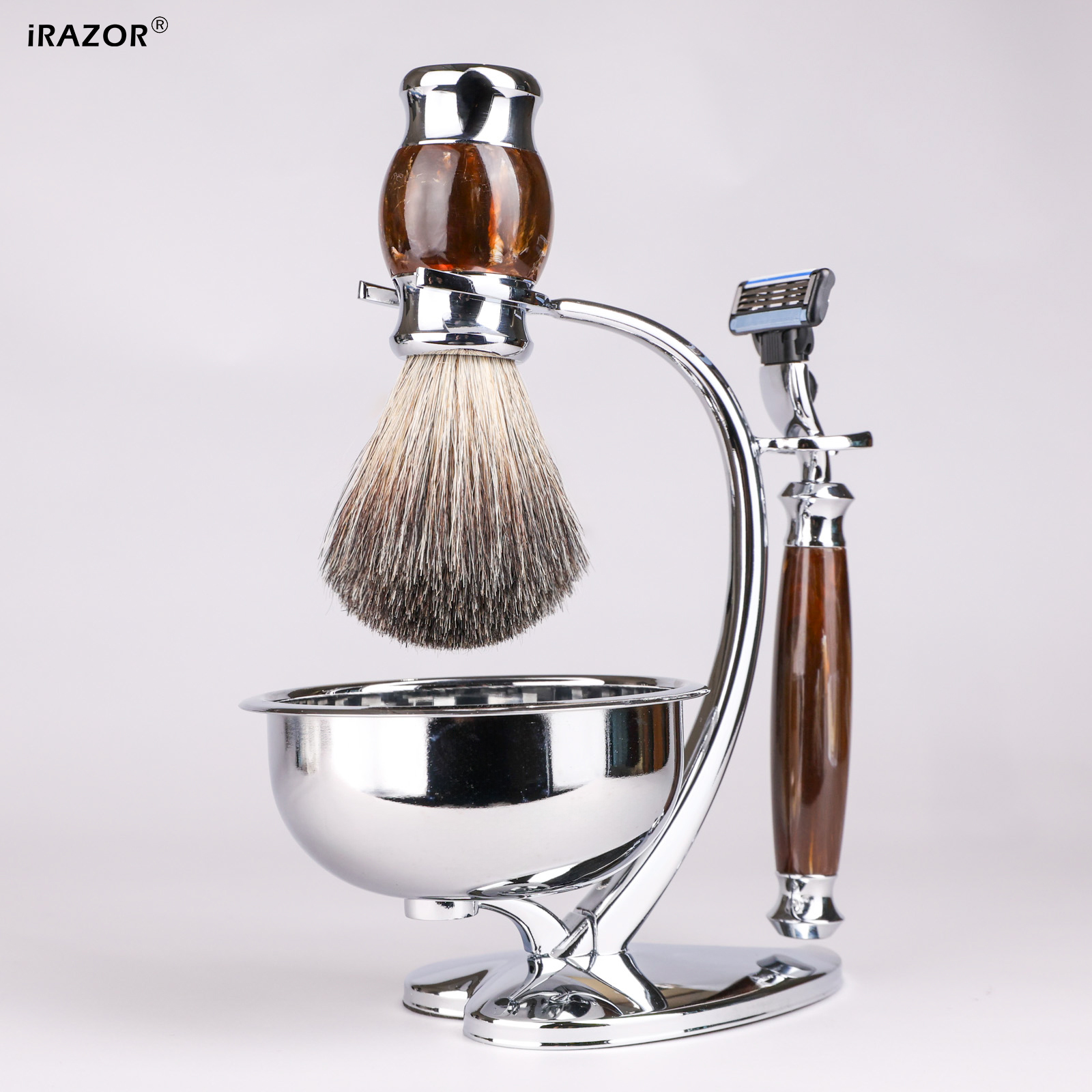 iRAZOR Professional Shaving Ki - Men Accessories Combo Gift recension och pris