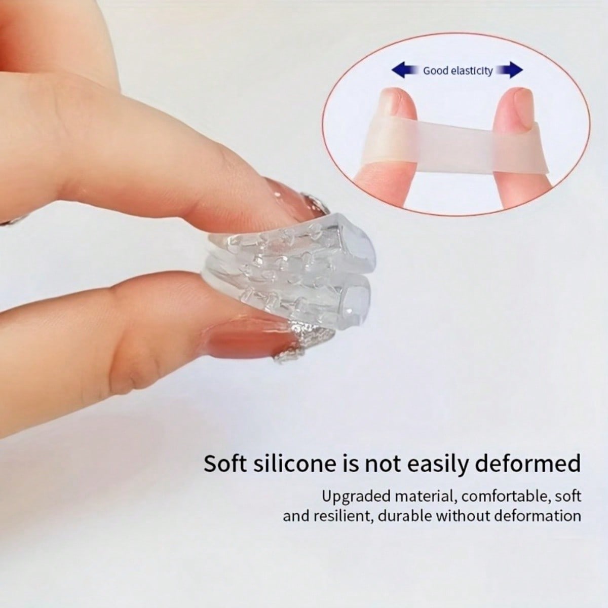 4pcs Silicone Shoe Toe Anti-Fr - Men Accessories Combo Gift recension och pris