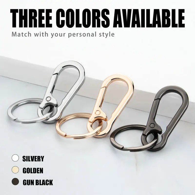 Metal Carabiner Clip Keychain  - Men'S Accessories Holder recension och pris