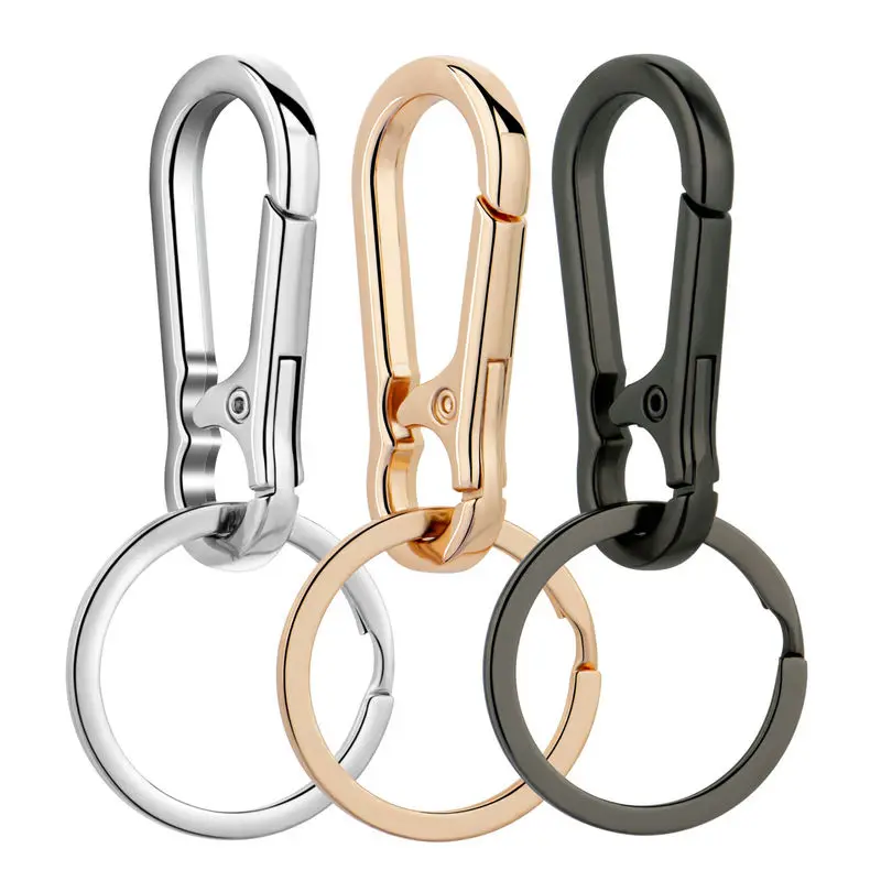 Metal Carabiner Clip Keychain  - Men'S Accessories Holder recension och pris