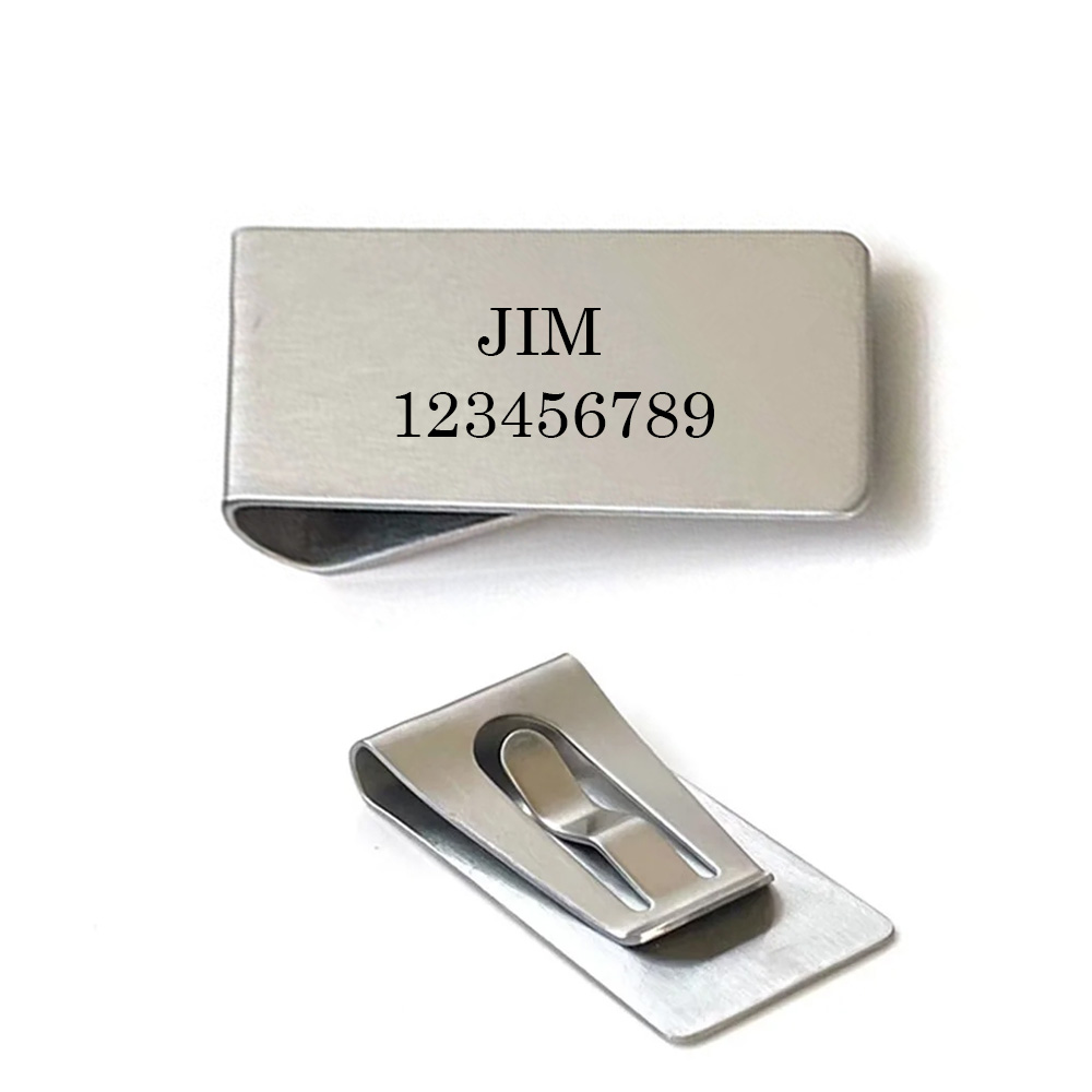 Engraved Personalized Money Cl - Money Clip Slim recension och pris