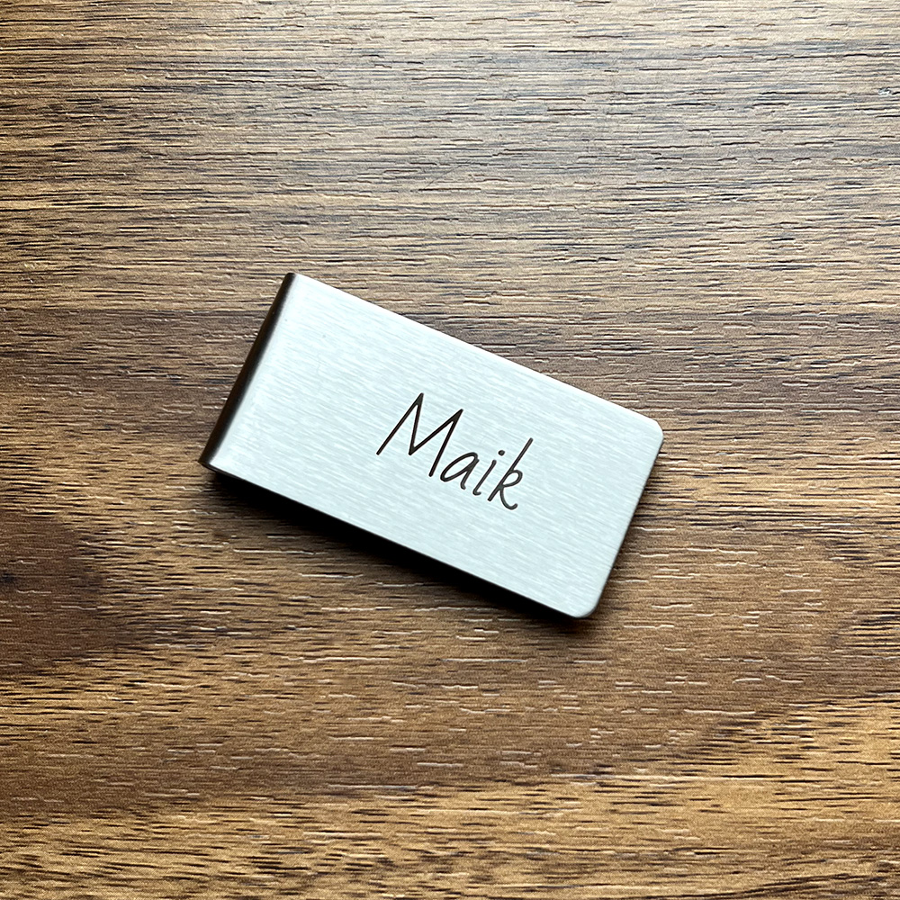 Engraved Personalized Money Cl - Money Clip Slim recension och pris