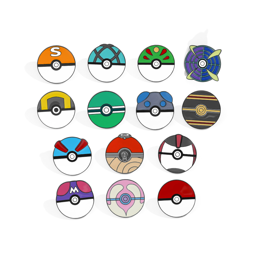 14 Pcs Cartoon Brooch Minimali - Lapel Pin Enamel recension och pris