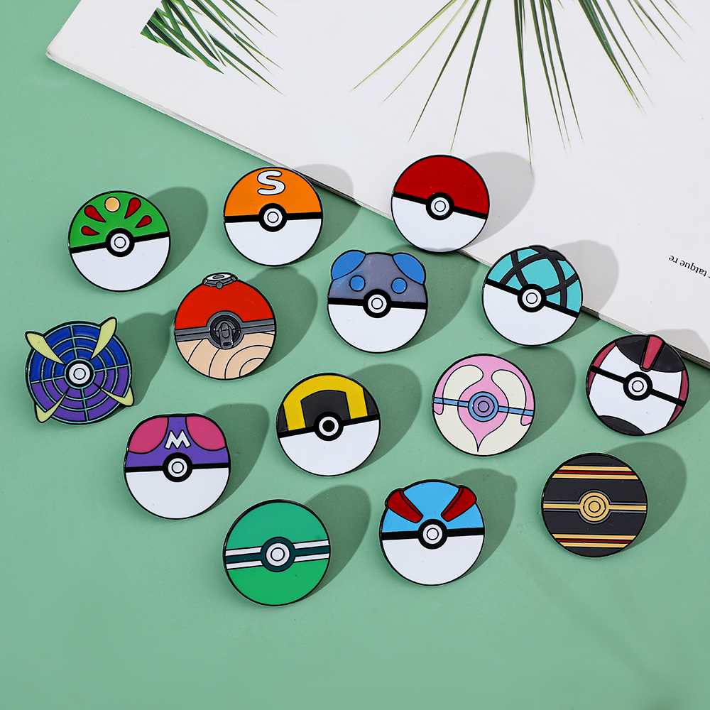 14 Pcs Cartoon Brooch Minimali - Lapel Pin Enamel recension och pris