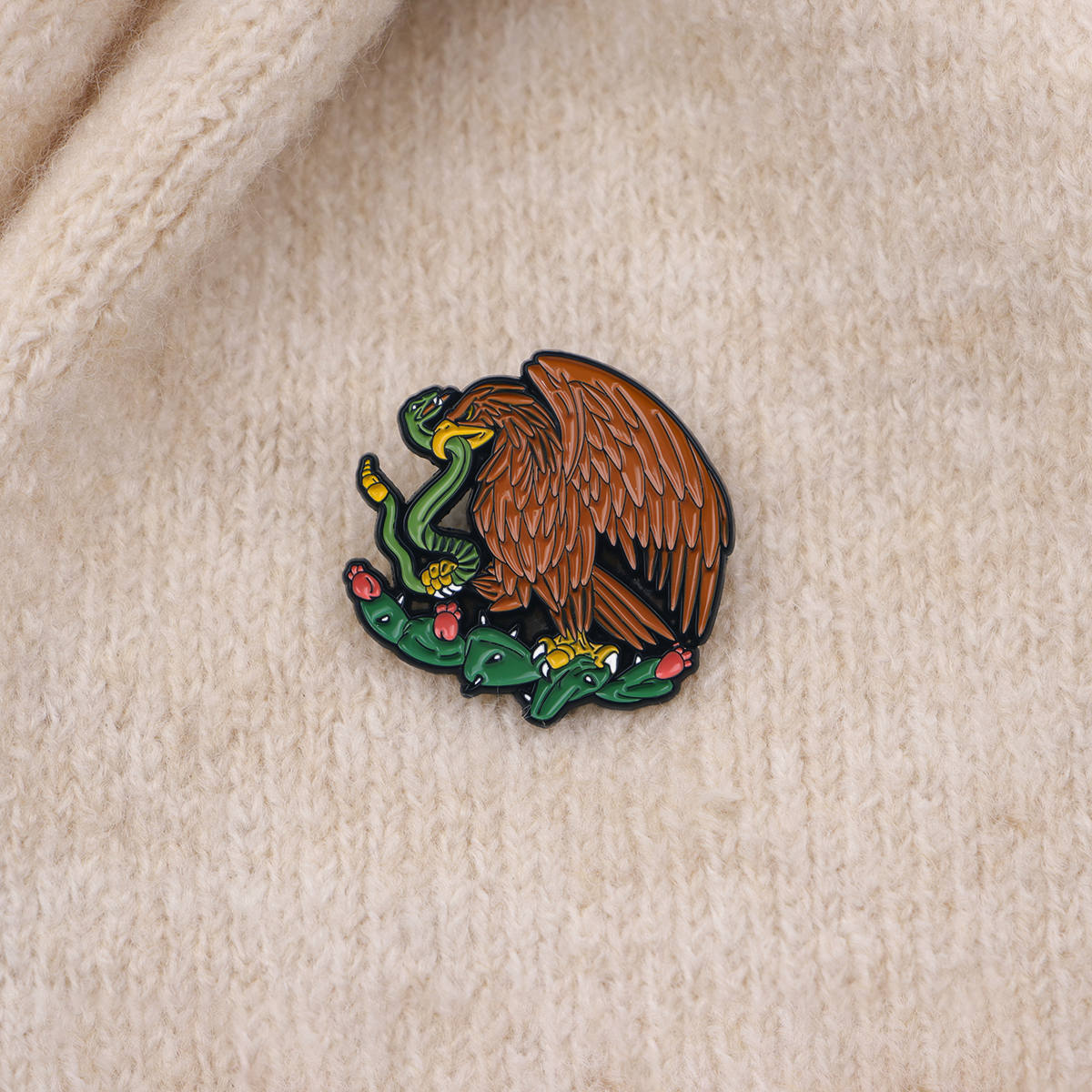 Mexican Eagle Enamel Pin Mexic - Men'S Accessories Backpack recension och pris