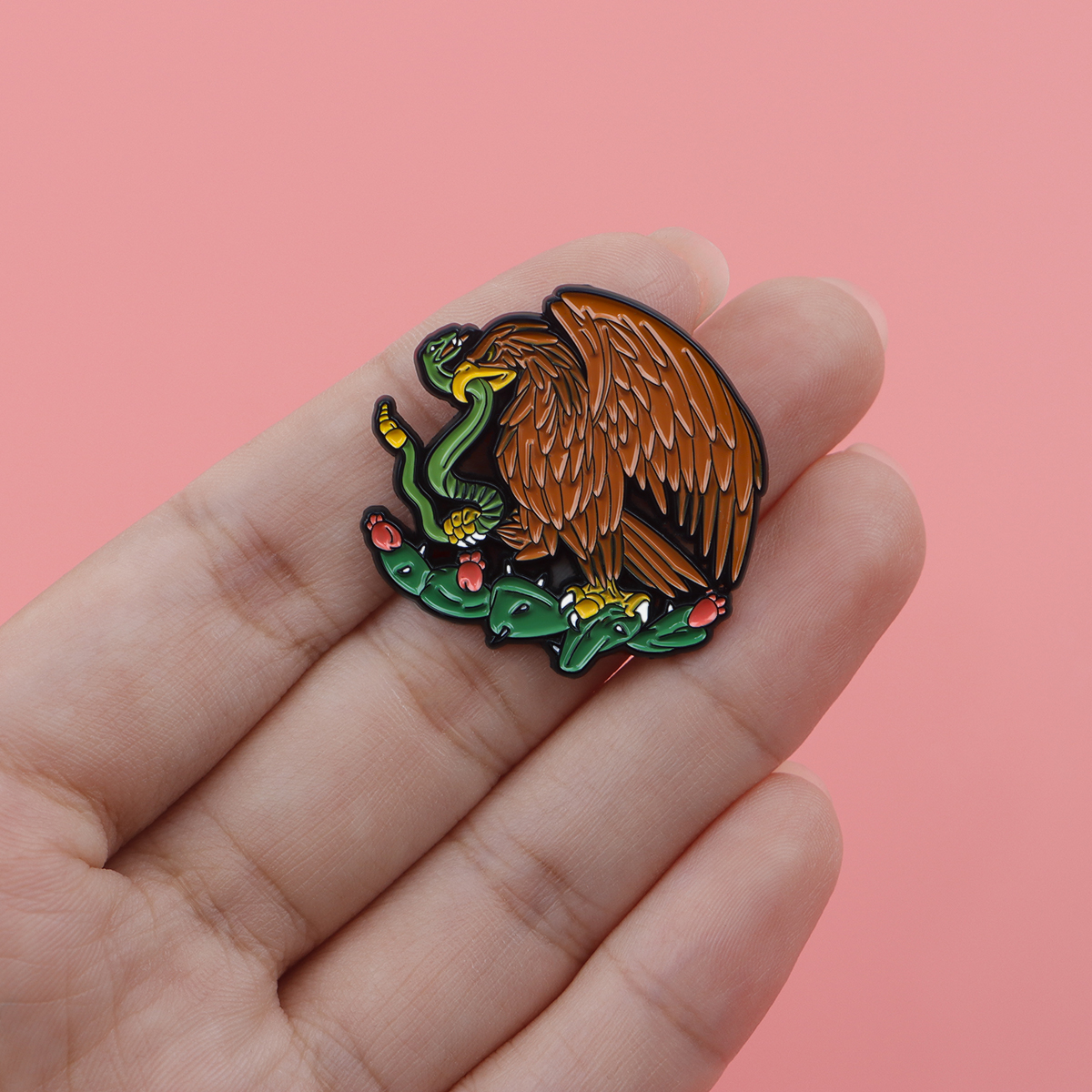Mexican Eagle Enamel Pin Mexic - Men'S Accessories Backpack recension och pris