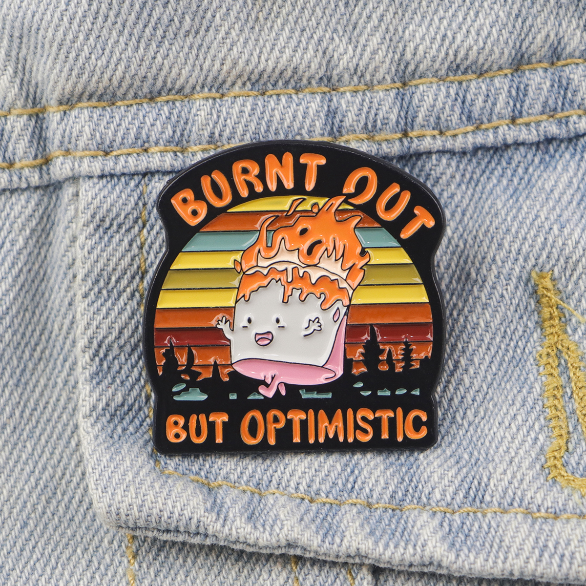 Fire Badges Enamel Pin Brooche - Men'S Accessories Backpack recension och pris
