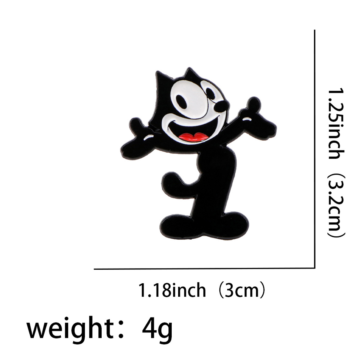Cute Cartoon Animal Enamel Pin - Men'S Accessories Backpack recension och pris