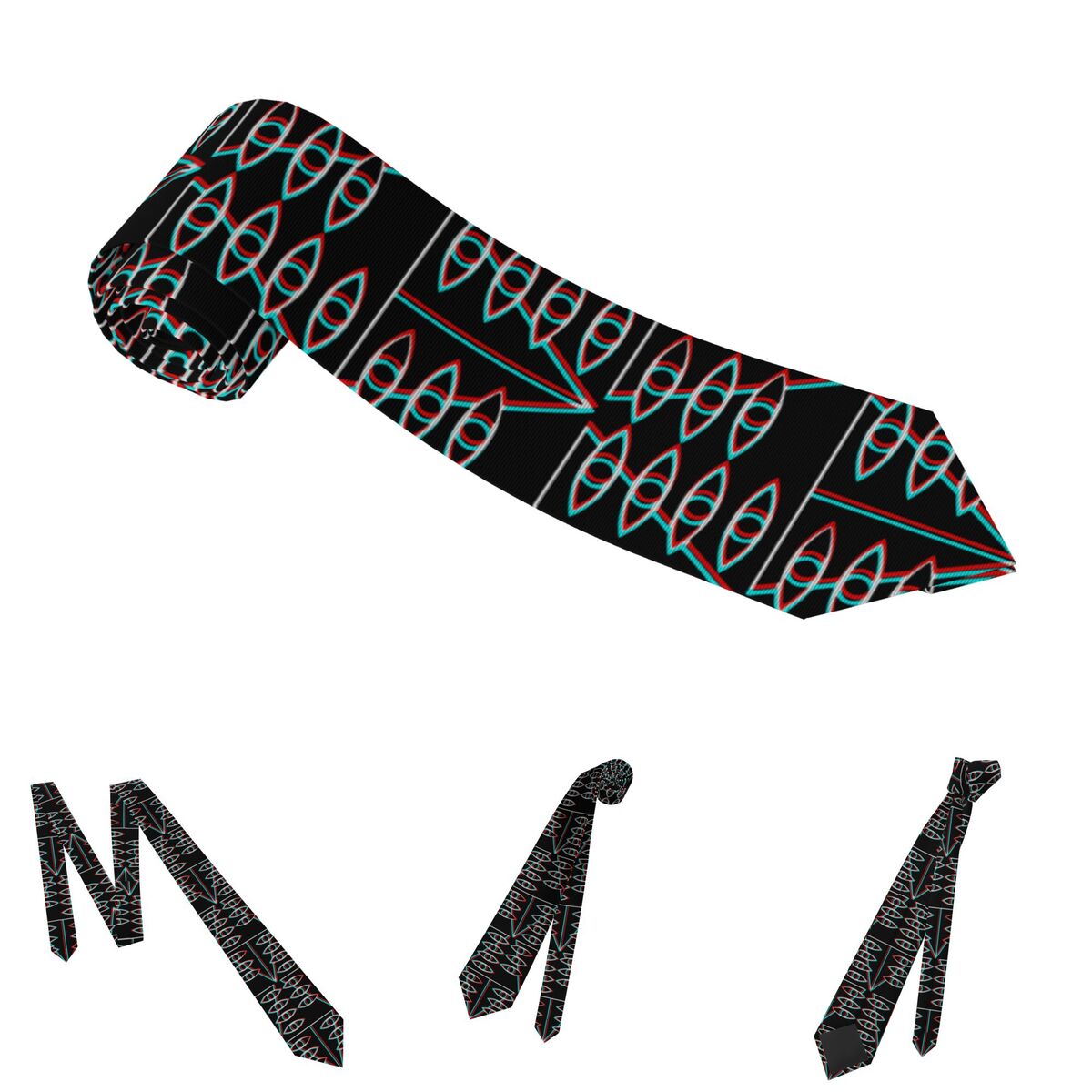 Seele Symbol Neckties Men Fash - Men'S Accessories Office recension och pris