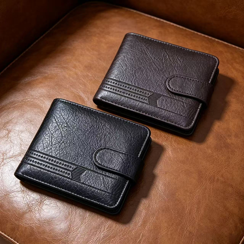 Men's Slim Bifold Wallets Leat - Money Clip Slim recension och pris