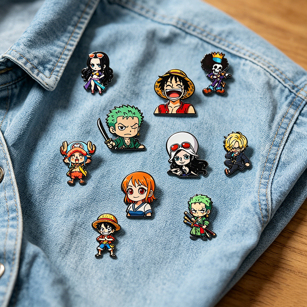 10pcs Cute Boys Enamel Pin Car - Lapel Pin Enamel recension och pris
