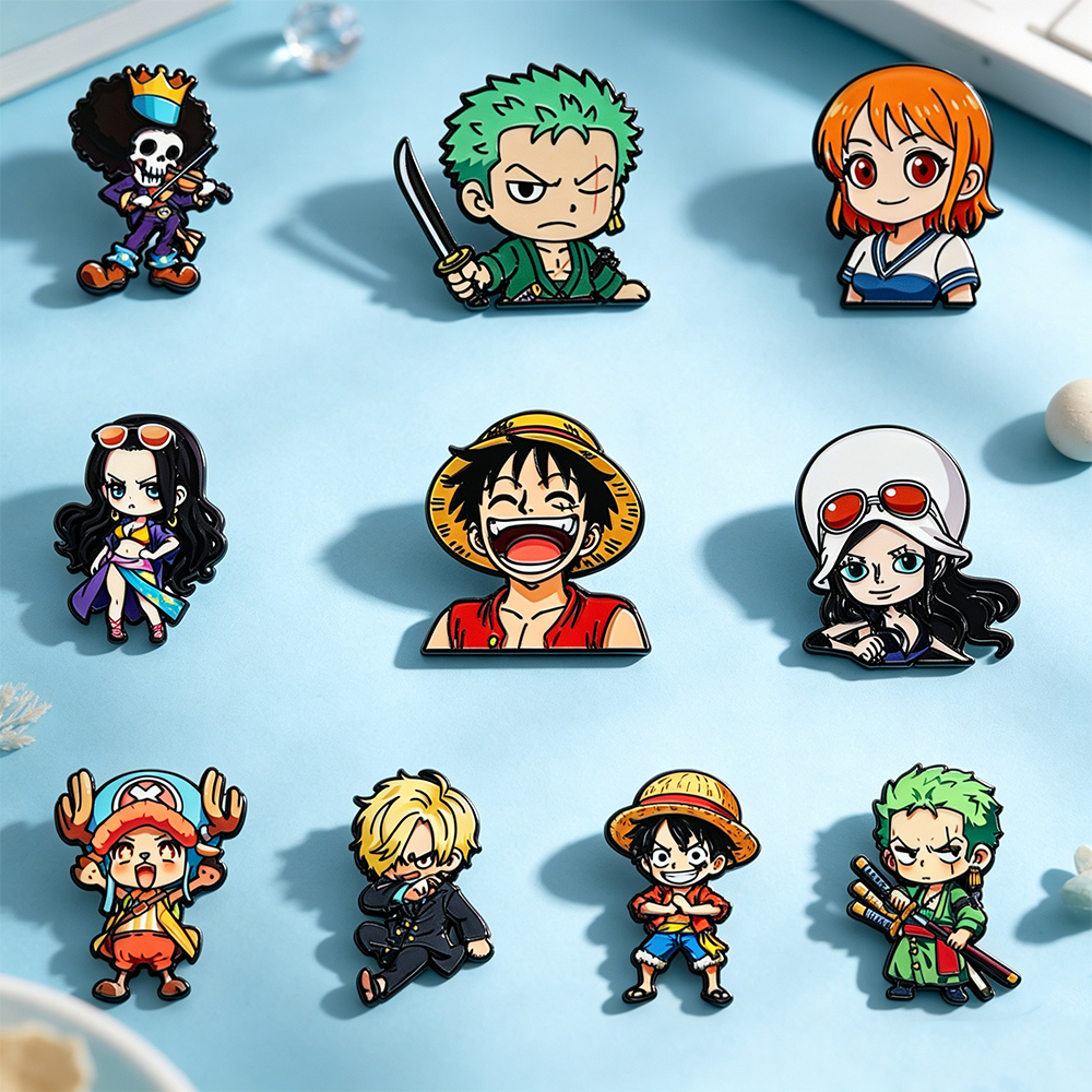 10pcs Cute Boys Enamel Pin Car - Lapel Pin Enamel recension och pris