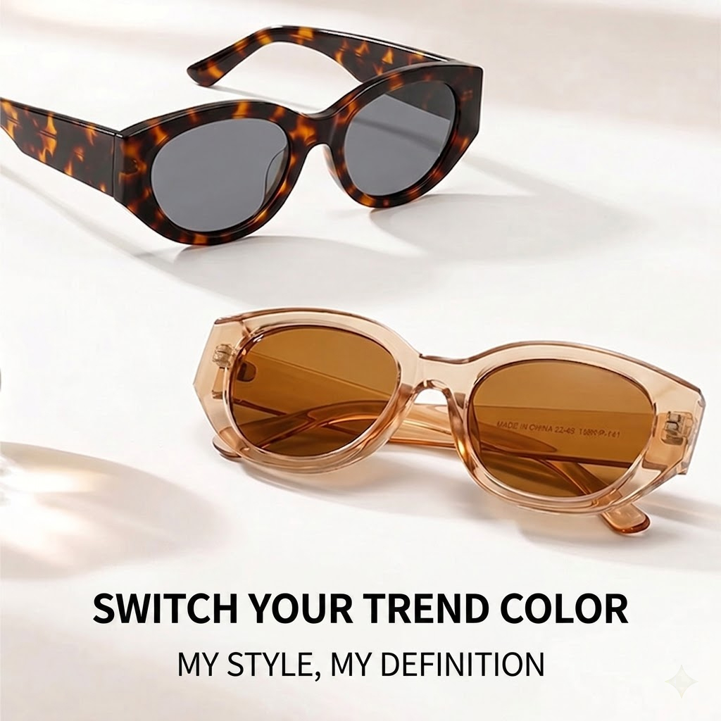 Women Men Classic Cat-Eye Pola - Men Accessories Brand recension och pris
