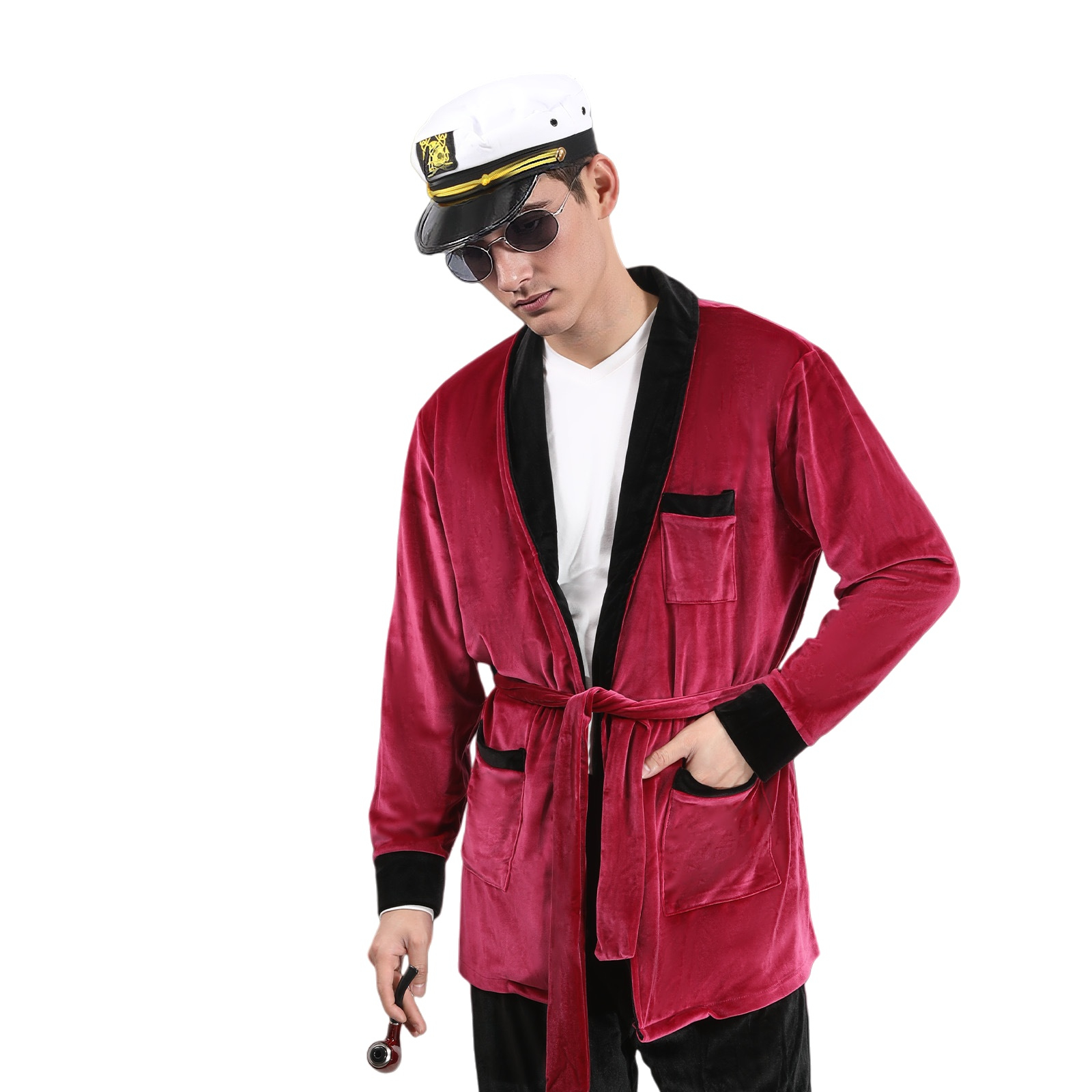 Men Flannel Red Nightgown Thic - Men'S Accessories Glasses recension och pris