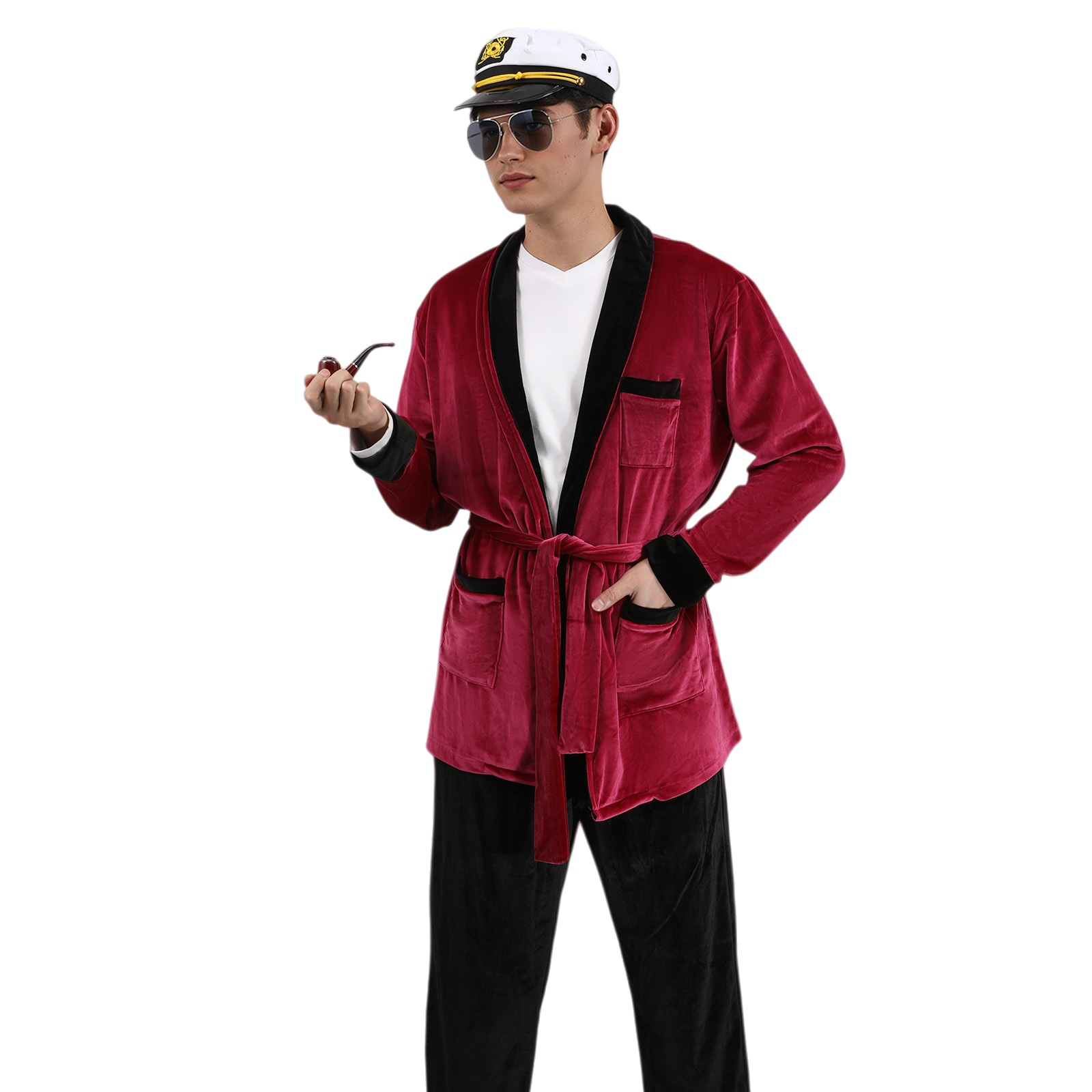 Men Flannel Red Nightgown Thic - Men'S Accessories Glasses recension och pris