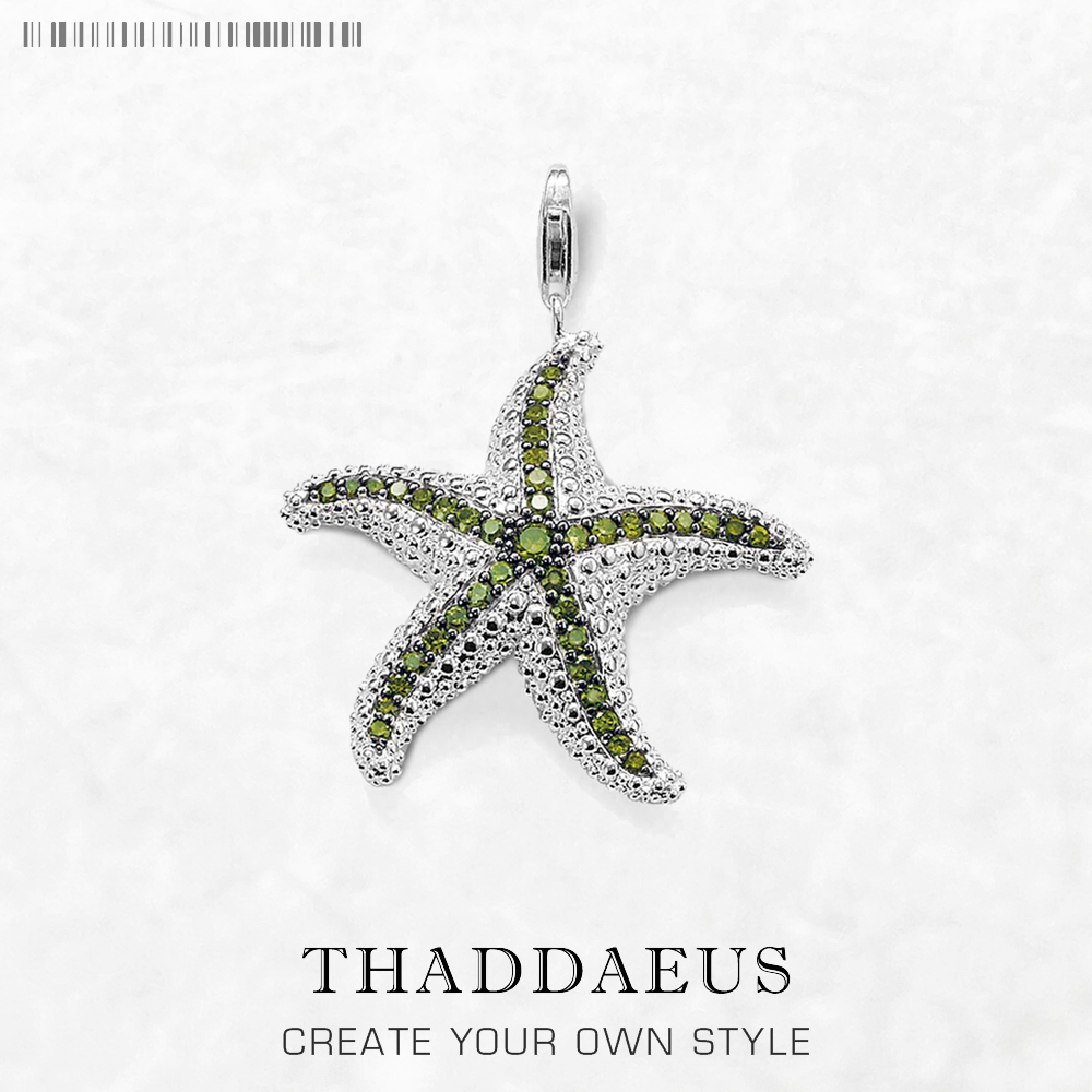 Pendant Green Starfish ,Brand  - Men Accessories Brand recension och pris