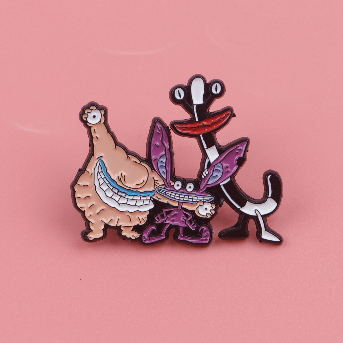 Cartoon Monster Enamel Pin Bad - Men'S Accessories Backpack recension och pris