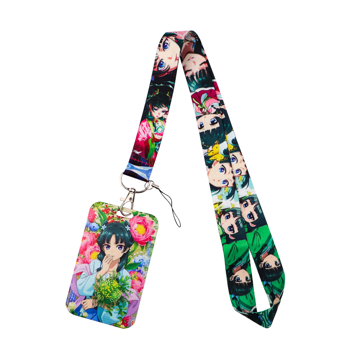 Cute Anime Girl Lanyard Neck S - Men'S Accessories Holder recension och pris