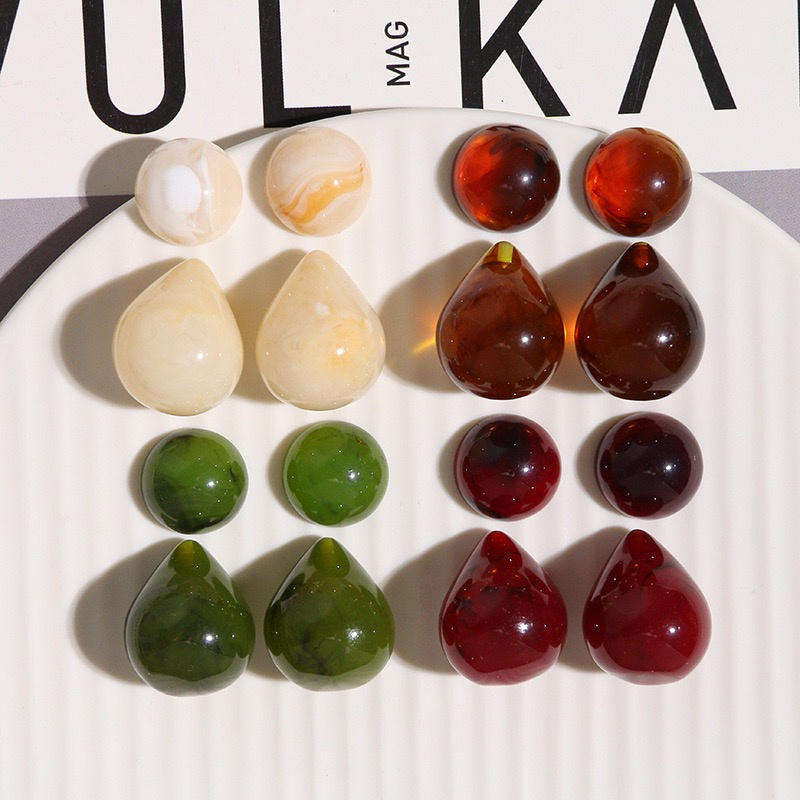 Winter style 40pcs/lot color p - Men Accessories Earrings recension och pris