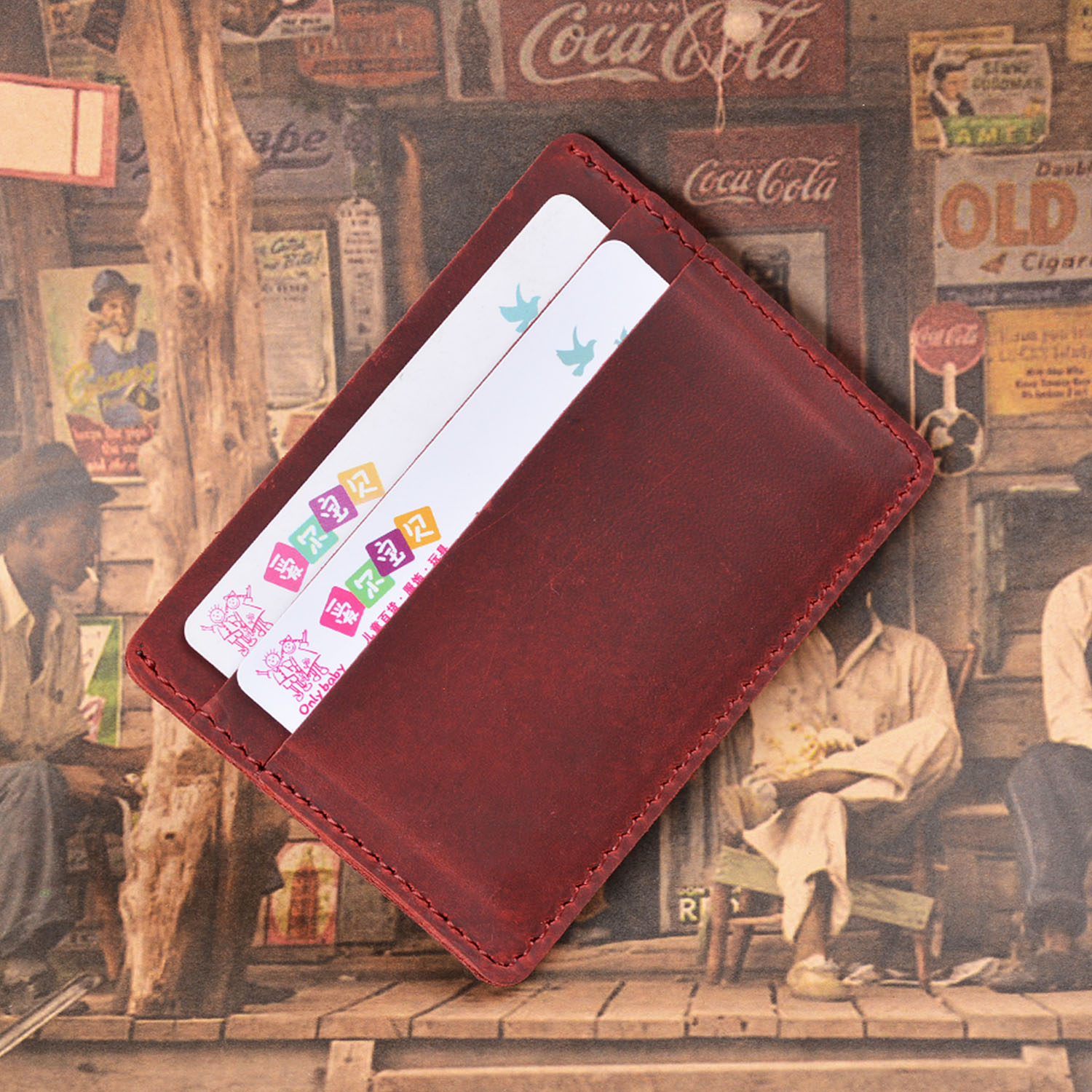 Handcrafted Vintage Unisex Min - Money Clip Slim recension och pris